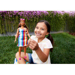 Barbie travel papusa barbie aniversare 50 de ani malibu satena - Img 4