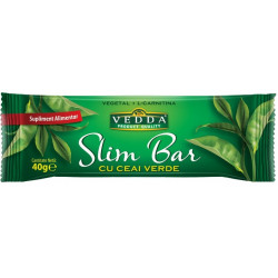 BATON SLIM BAR CU CEAI VERDE 40GR