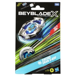 BEYBLADE X LET IT RIP SET LANSATOR SI ROATA SWORD DRAN 3-60F - Img 1