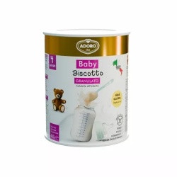 BISCUITI GRANULATI FARA GLUTEN +4LUNI 400GR