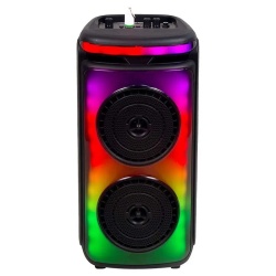 BOXA PORTABILA 2X6" 50W RMS BT/FM/AUX - Img 2