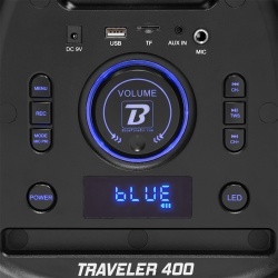 BOXA PORTABILA 2X8''/20CM CU BT/USB/SD - Img 14