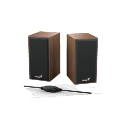 Boxe Genius SP-HF180 cu fir, maro - Img 2