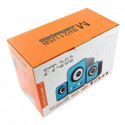 Boxe Stereo 2.1 cu conectare USB & Jack, putere 5W + 2 x 3W - Img 5