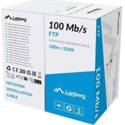 Cablu LAN CABLE FTP 100Md AWG 24 gri