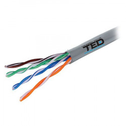 Cablu utp cat 5 cupru 0.5mm 305m ted electric - Img 4