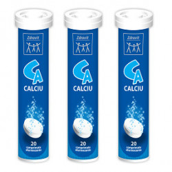 CALCIU 20CPR EFERVESCENTE