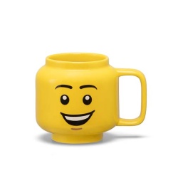 CanÄ? micÄ? LEGO din ceramicÄ? â Cap de bÄ?iat fericit