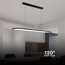CANDELABRU LED 24W 80X100CM 3000K - NEGRU - Img 6