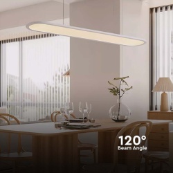 CANDELABRU LED 24W 80X100CM 4000K - ALB - Img 6