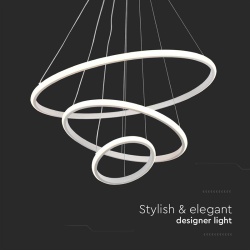 CANDELABRU LED 32W 3000K 60X40X100CM - ALB - Img 5
