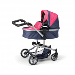 Carucior pentru papusi multifunctional - Pisici Chichi, 2 in 1 - Img 1