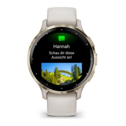 Ceas Garmin Venu 3S, Ivory/ Soft Gold - Img 10