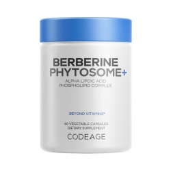 Codeage Berberine Phytosome,formula Pentru Echilibru Glicemic Si Sustinerea Metabolismului Cu Berberina, 60 Cps - Img 1