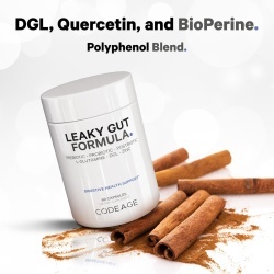Codeage Leaky Gut Supplement - L-glutamine, Prebiotics, Probiotics, Postbiotic, Formula Avansata Pentru Sanatatea Intestinala, 60 Cps - Img 6