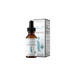 Codeage Liquid Iodine+ Unflavored, Iod Lichid Fara Aroma Pentru Suport Tiroidian Si Functionare Optima A Organismului,59.2 Ml
