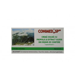 CONIMED "SP" SUPOZITOARE PROPOLIS & RASINA 10 x 1gr ELZIN PLANT