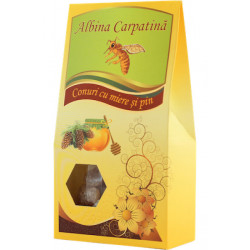 CONURI CU MIERE&PIN 100GR (ALBINA CARPATINA)