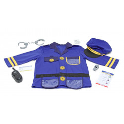 Costum carnaval copii Ofiter de Politie Melissa and Doug - Img 1