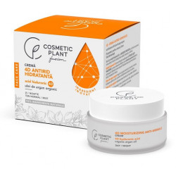 Crema antirid hidratanta cu acid hialuronic 4d 50ml face care cosmetic plant
