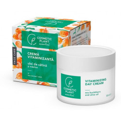 Crema vitaminizanta zi cu ulei catina+ulei masline 50ml. cosmetic plant
