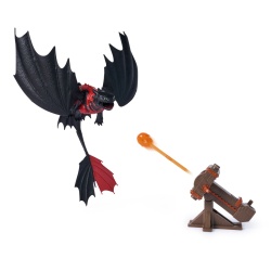 CUM SA ITI DRESEZI DRAGONUL INCERCAREA FLACARII SET DE JOACA BATALII ARZATOARE TUNUL APRINS DRAGONUL TOOTHLESS - Img 7