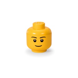 Cutie depozitare S cap minifigurina LEGO baiat