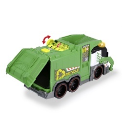 DICKIE TOYS CAMION DE RECICLARE CU LUMINI SI SUNETE 39CM - Img 7