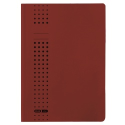 DOSAR PLIC ELBA CHIC A4, CARTON MANILA 320G/MP, BLUE ANGEL, CAPACITATE 100 FILE, CULOARE BORDO
