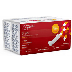 EGOSAN LIGHT ABSORBANTE INCONTIN. LADY SUPER 15BUC