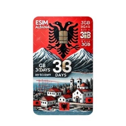 eSIM Albania 3 GB 30 Days