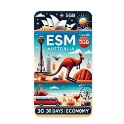 eSIM Australia 5GB 30Days Economy