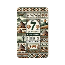eSIM Eswatini 1GB 7Days Economy