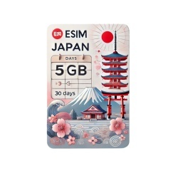 eSIM Japan 5GB 30Days