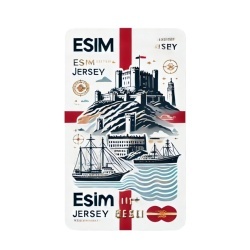 eSIM Jersey, 50GB, 30 Days, Standard
