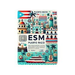eSIM Puerto Rico, 50GB, 30 Days, Standard