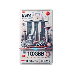 eSIM Singapore 100GB 30Days Standard