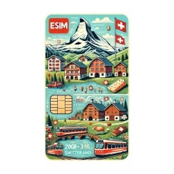 eSIM Switzerland 50GB 30Days Standard