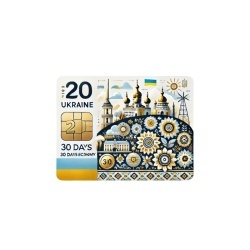 eSIM Ukraine 20GB 30Days Economy