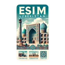 eSIM Uzbekistan, 50GB, 30 Days, Standard