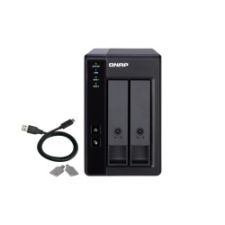 EXT USB QNAP TR-002 2BAY SATA TWR - Img 1