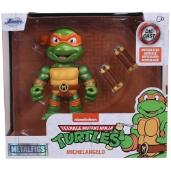 FIGURINA METALICA TESTOASELE NINJA PERSONAJUL MICHELANGELO