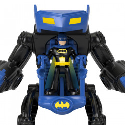FISHER PRICE IMAGINEXT DC SUPER FRIENDS VEHICUL CU FIGURINA BATMAN - Img 5