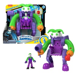 FISHER PRICE IMAGINEXT DC SUPER FRIENDS VEHICUL CU FIGURINA JOKER - Img 6