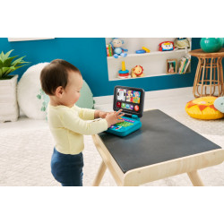 FISHER PRICE LAUGH&LEARN LAPTOP INTERACTIV IN LIMBA ROMANA - Img 3