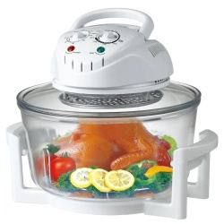 Friteuză cu aer cu halogen - 1400 W - 12L - alb - Img 3