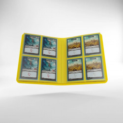 Gamegenic - Portofoliu carti, galben, 8 compartimente - Img 1
