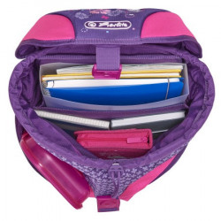 Ghiozdan Herlitz Motion Butterfly, echipat, ergonomic, 20 x 28 x 40 cm - Img 2