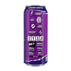 Ghost Energy Drink With Welch's Grape Flavor, Bautura Energizanta Cu Aroma De Struguri Welch’s, 473 Ml - Img 2