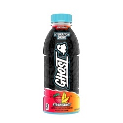 Ghost Hydration Drink With Strawbango Flavor, Bautura Hidratanta Cu Aroma De Strawbango, 500 Ml - Img 1